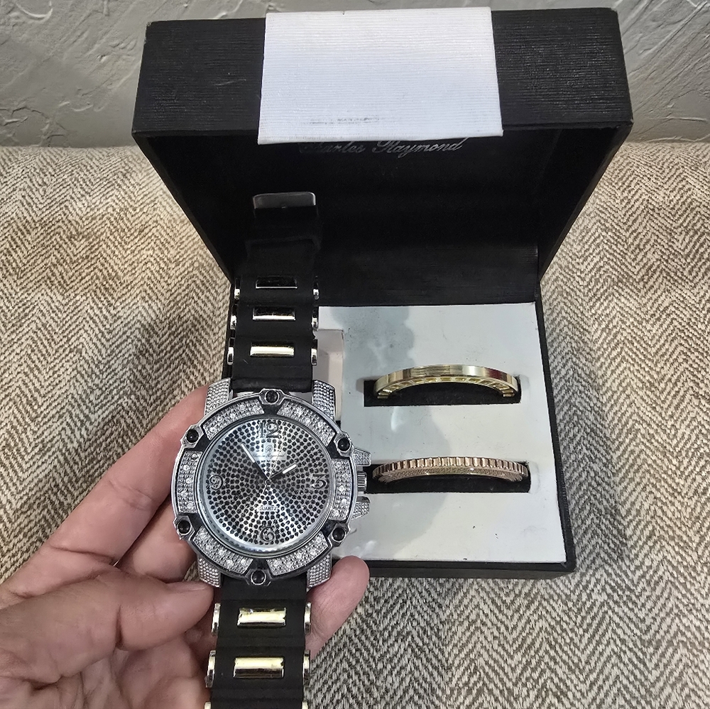 Vintage Charles Raymond Watch‎ Set